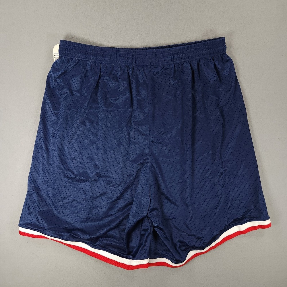 Vintage Dodger Gym Basketball Shorts Mens Size 2XL Blue 90s Made In USA NWT - Picture 9 of 9